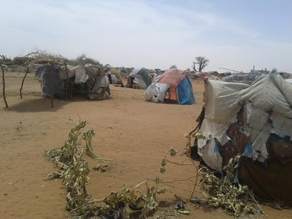 사우스 다르푸르의 주도 니얄라 인근에 위치한 엘 세리프 피난민 캠프 ©국경없는의사회